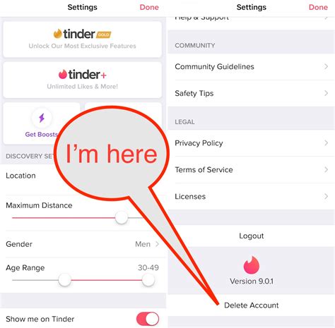 tinder deactiveren|How to delete your Tinder account